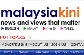 Malaysiakini mirrors  The Danesh Project